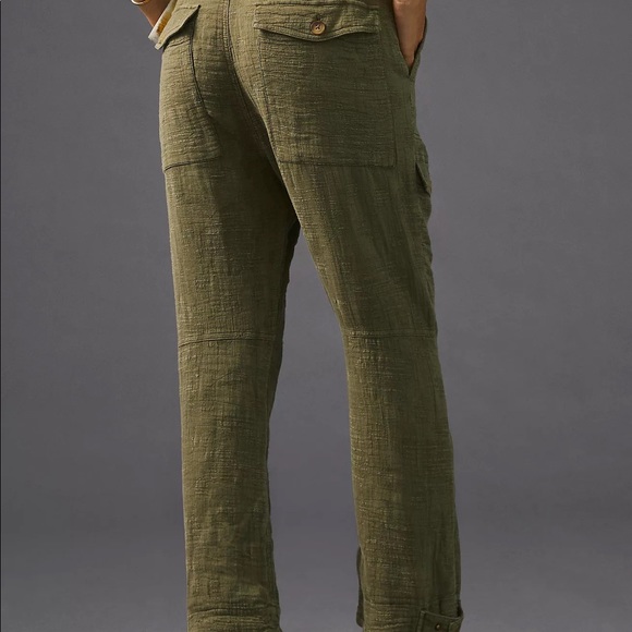 NWTS ANTHROPOLOGIE GAUZY UTILITY PANTS (6) - Picture 6 of 17